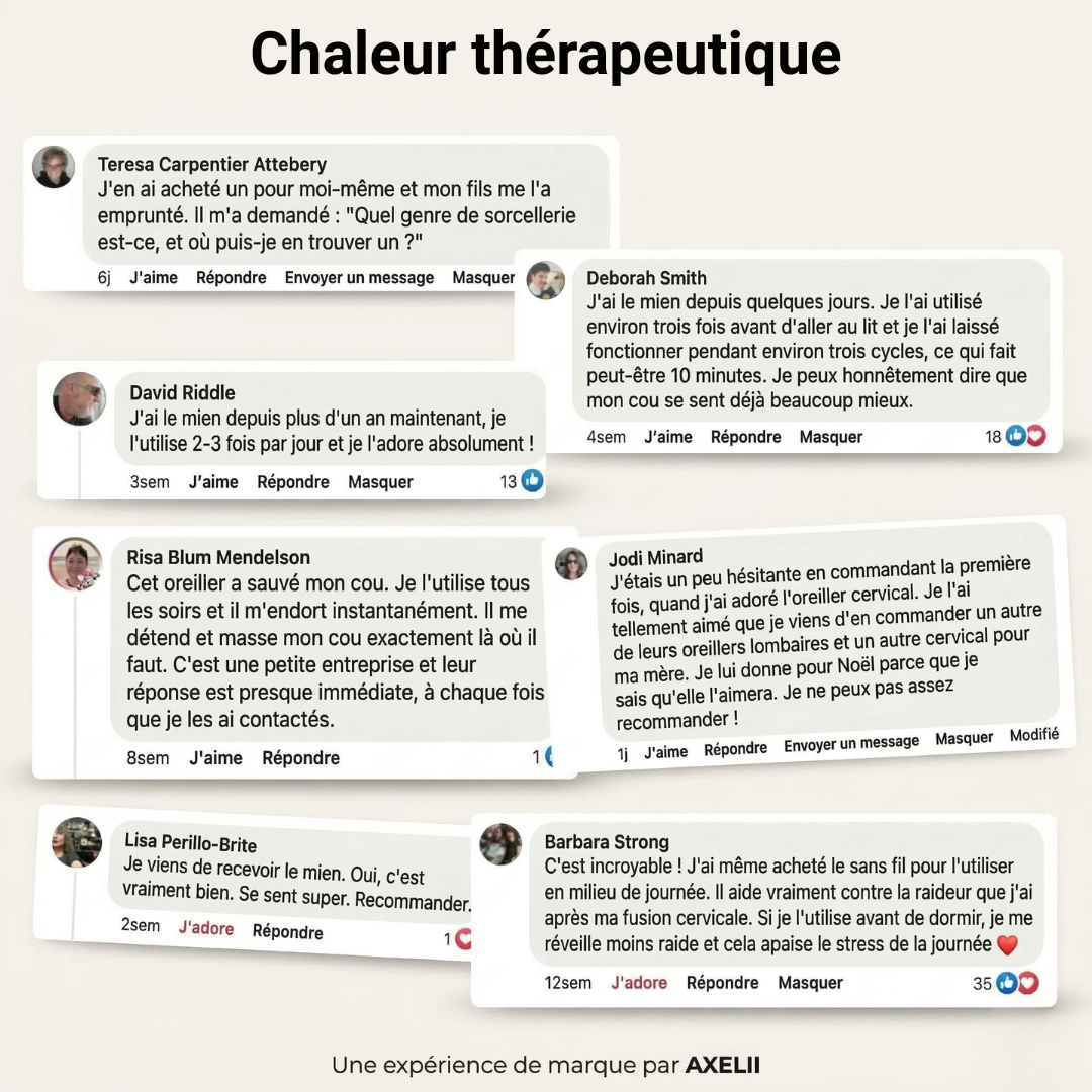 Coussin cervical 4 en 1 AXELII