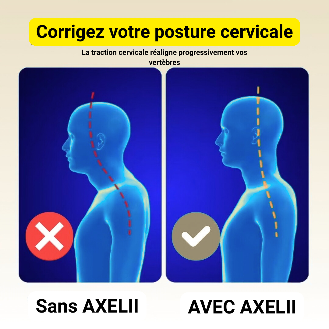 Coussin cervical 4 en 1 AXELII