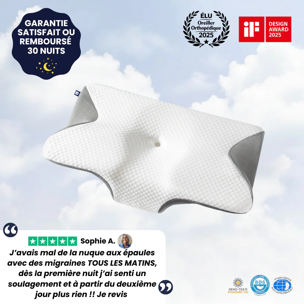 Oreiller ergonomique AXELII